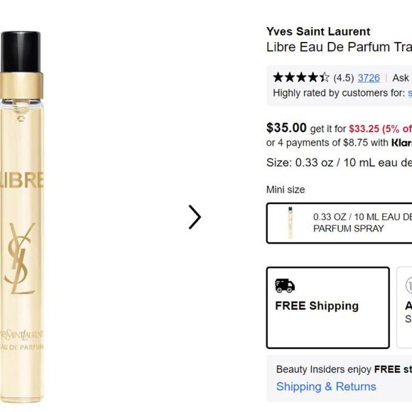 YSL PERUME TRAVEL SET 3 * 10ML - Picture 2 of 2